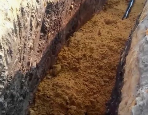 Обратная засыпка грунта
